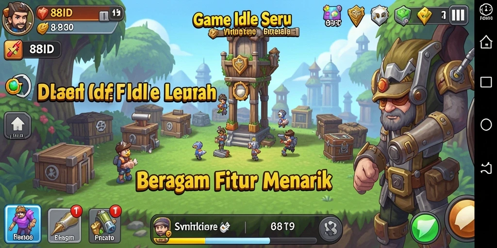 Tampilan gameplay 88ID yang menarik dan memikat.