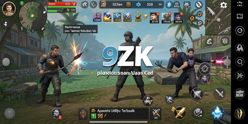 Screenshot utama 9ZK menampilkan antarmuka aplikasi Utility yang user-friendly.