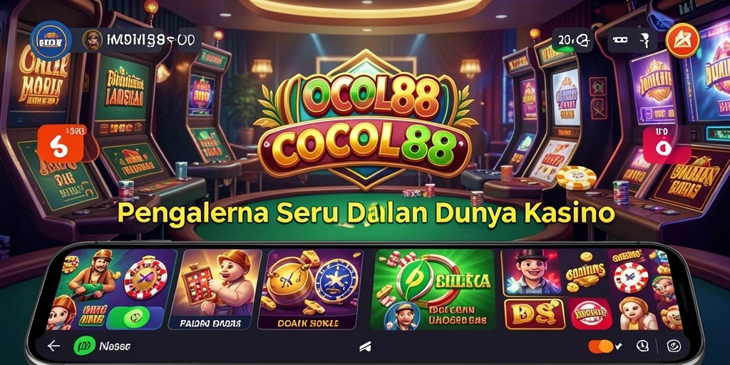 Tampilan permainan COCOL88 yang menarik dan interaktif.