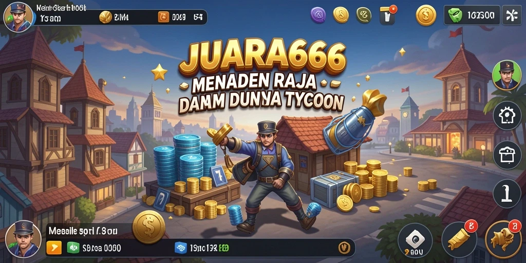 Tampilan gameplay menampilkan strategi dan pengelolaan bisnis Tycoon.