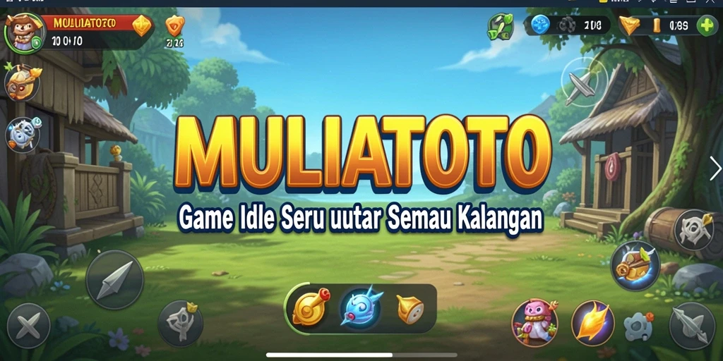 Tampilan menarik dan gameplay seru dalam MULIATOTO.